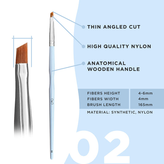 OkO - Mini Angled Brush (#2)
