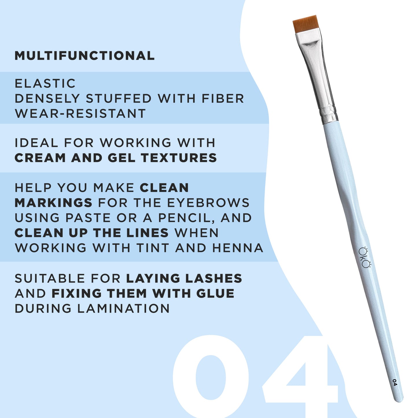 OkO - Flat Brush (#4)