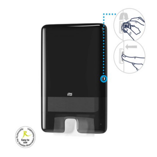 TORK Dispenser Tørkeark H2 Sort