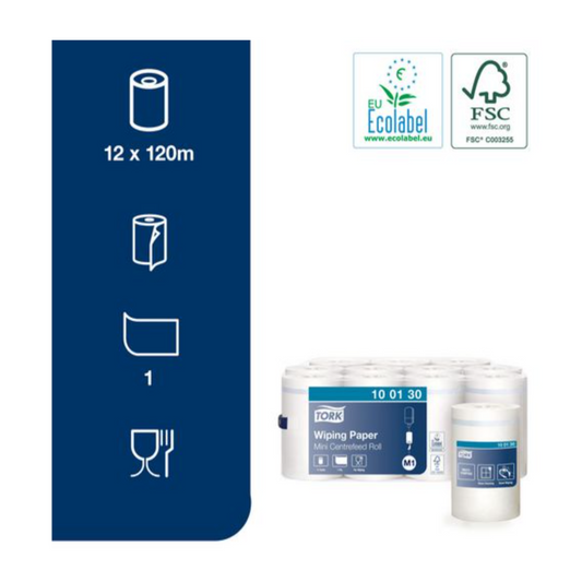 TORK Advance 1L Tørkerull til M1 (120m - 11 stk)