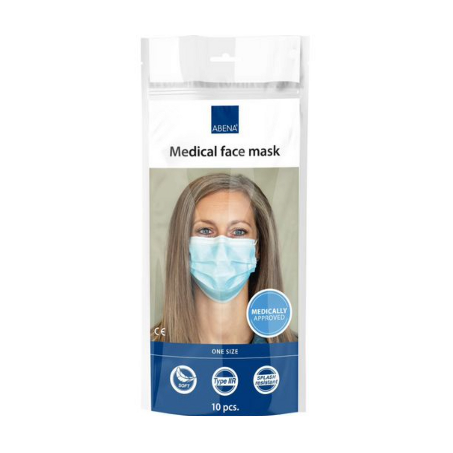 ABENA Munnbind Type IIR Blå (10)