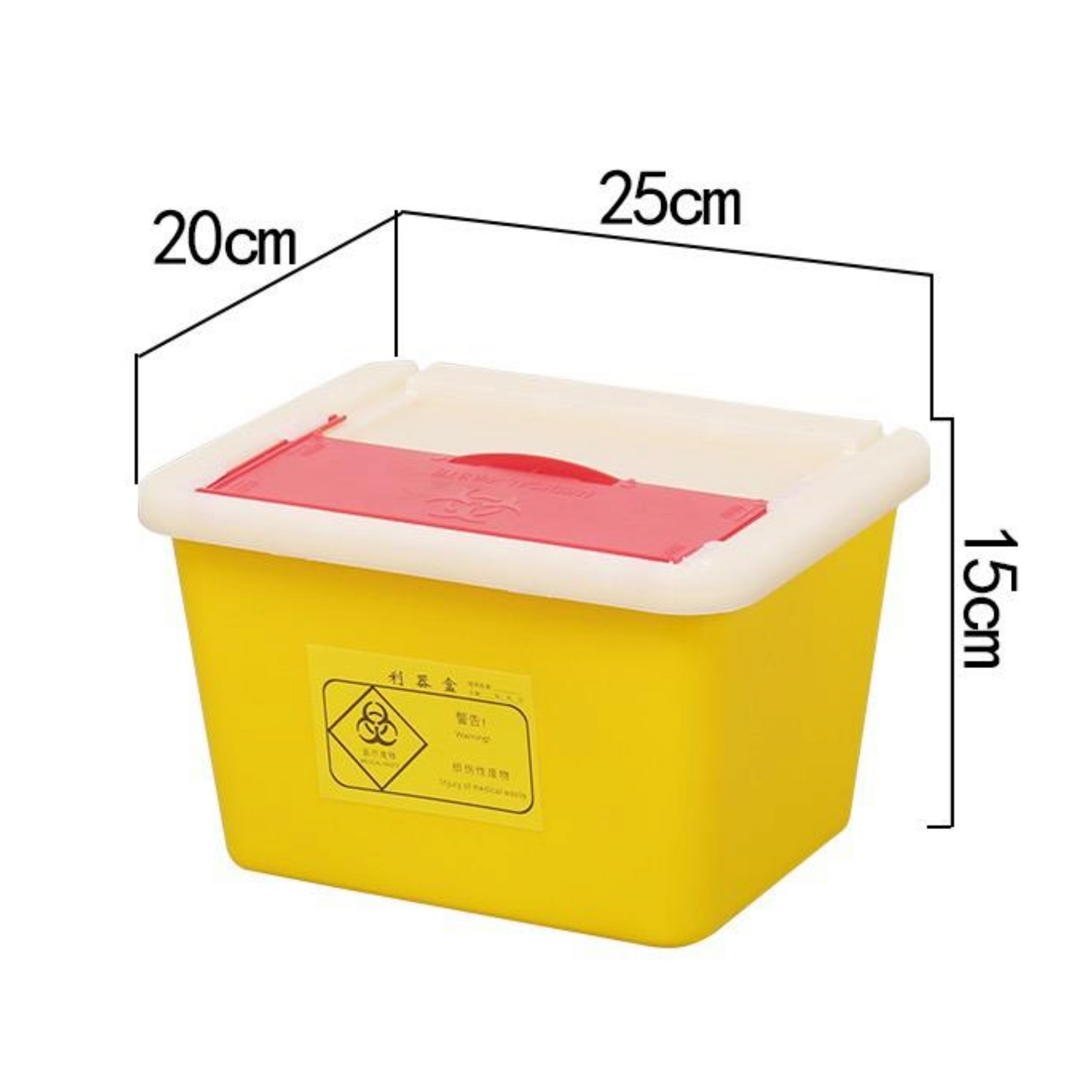 k • PRO Kanylebeholder / Sharps Container 5 L Gul