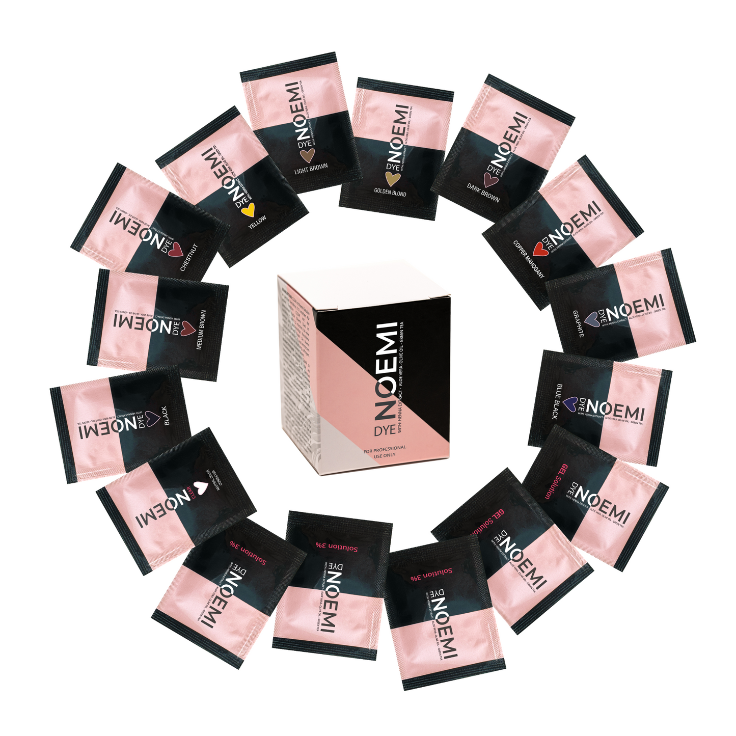 NOEMI - Hybrid Dye Sachets Kit