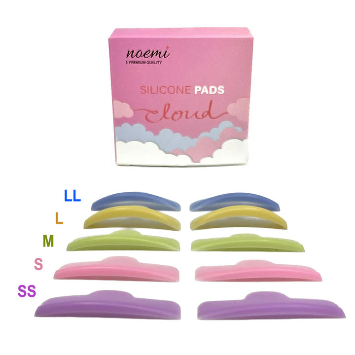 Noemi - Cloud Silicone Pads U-Curl (5 pairs)