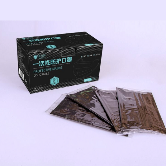 k • PRO Face Masks - Munnbind med 4-lags beskyttelse (50 stk)