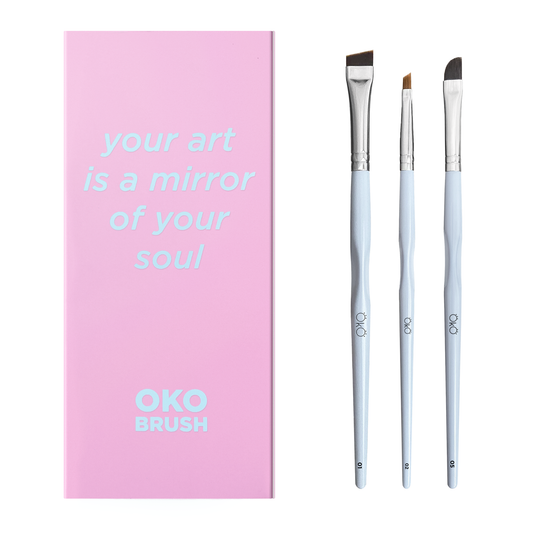 OkO "Your Art is a Mirror of Your Soul" Brush Set (3 stk)