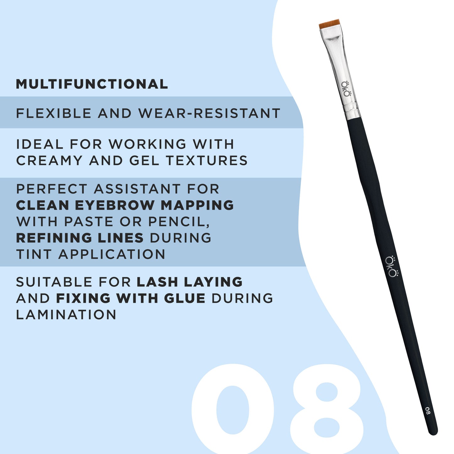 OkO - Flat Brush (#8)