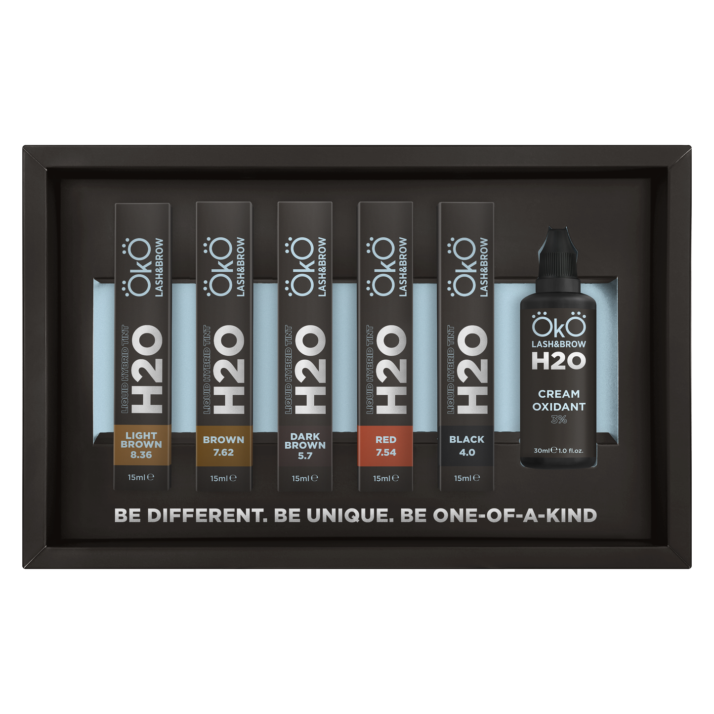 OkO - Liquid Hybrid Tint H2O Kit (5 farger + 1 developer)