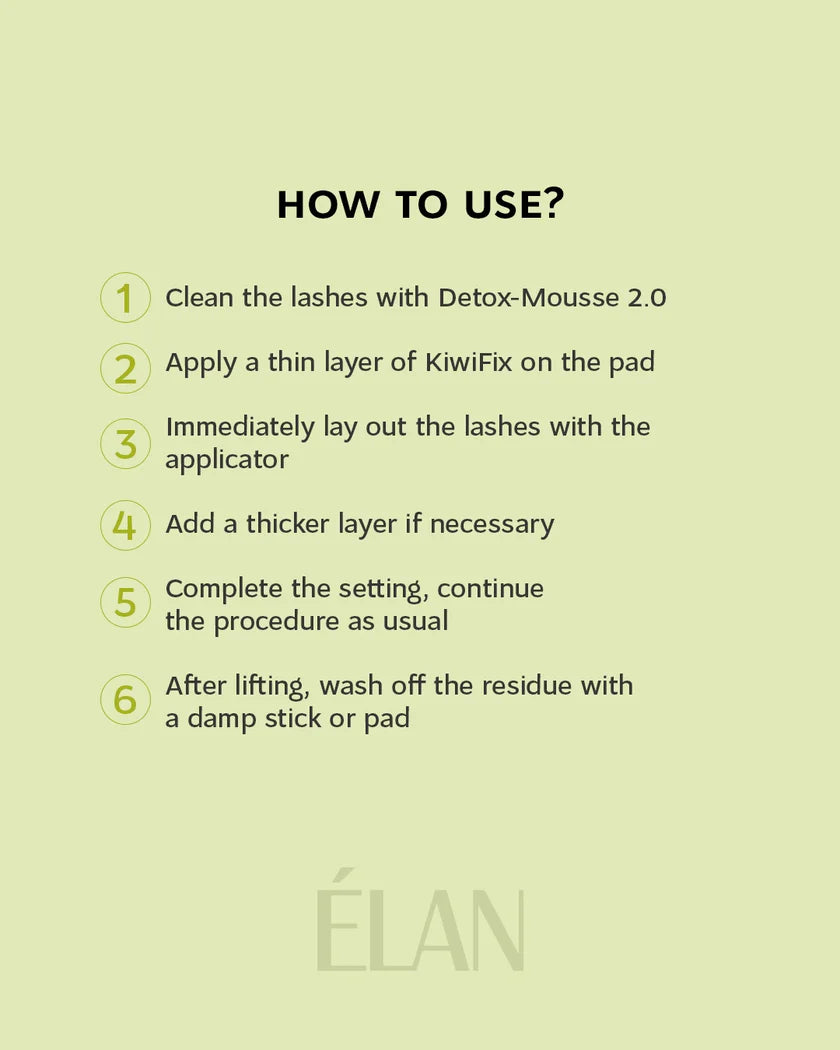 ÉLAN - KiwiFix Lash Lift Fixing Balm