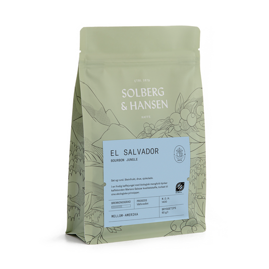 Solberg & Hansen Bourbon Jungle - El Salvador | Hele bønner (250 g)