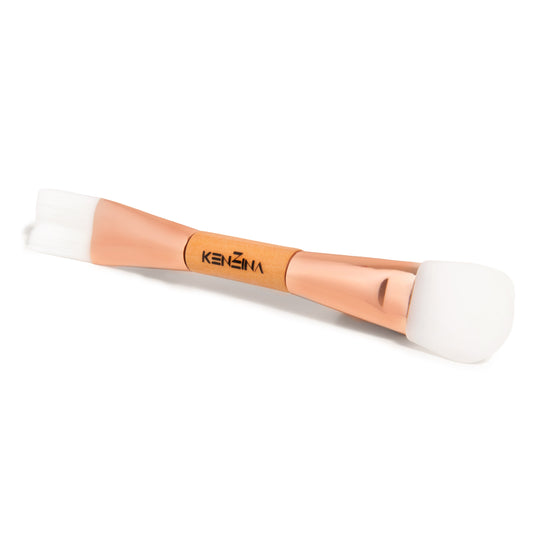 Kenzina Double-headed Silicone & Facial Brush Applicator