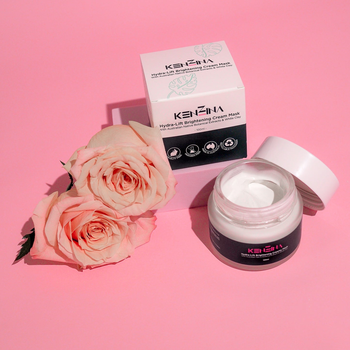 Kenzina Hydra-Lift Brightening Cream Mask