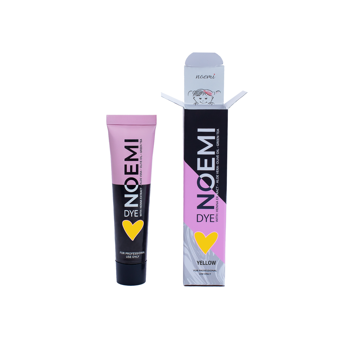 Noemi Hybrid Lash & Brow Dye  farge yellow