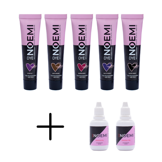 Noemi - Lash Dye Kit (5 farger + 2 developers)