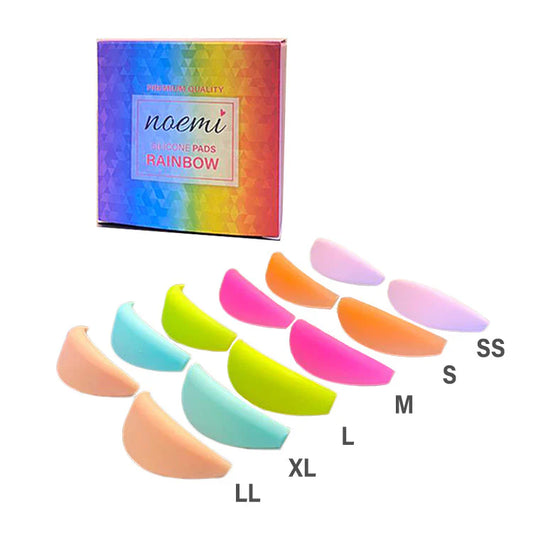 Noemi - Rainbow Silicone Pads (6 pairs)