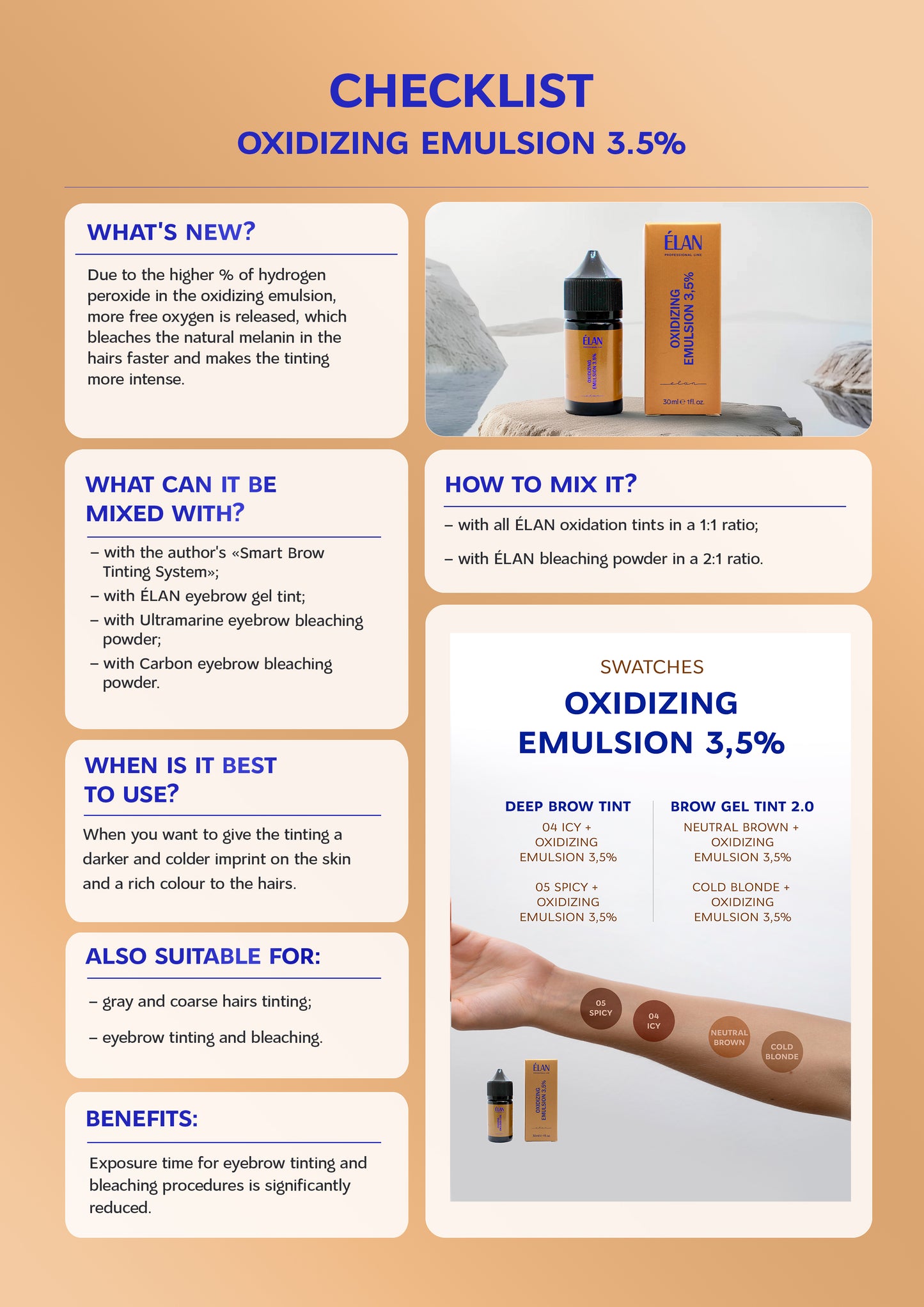 ÉLAN - Oxidizing Emulsion 3,5% (30ml)