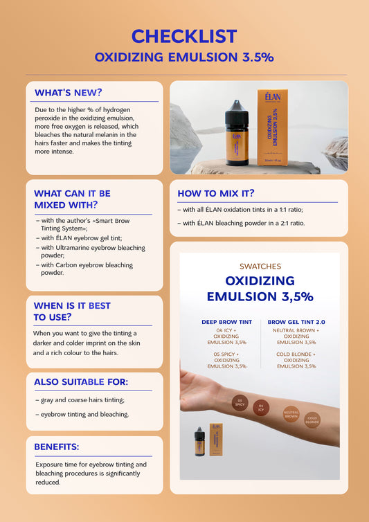 ÉLAN - Oxidizing Emulsion 3,5% (30ml)