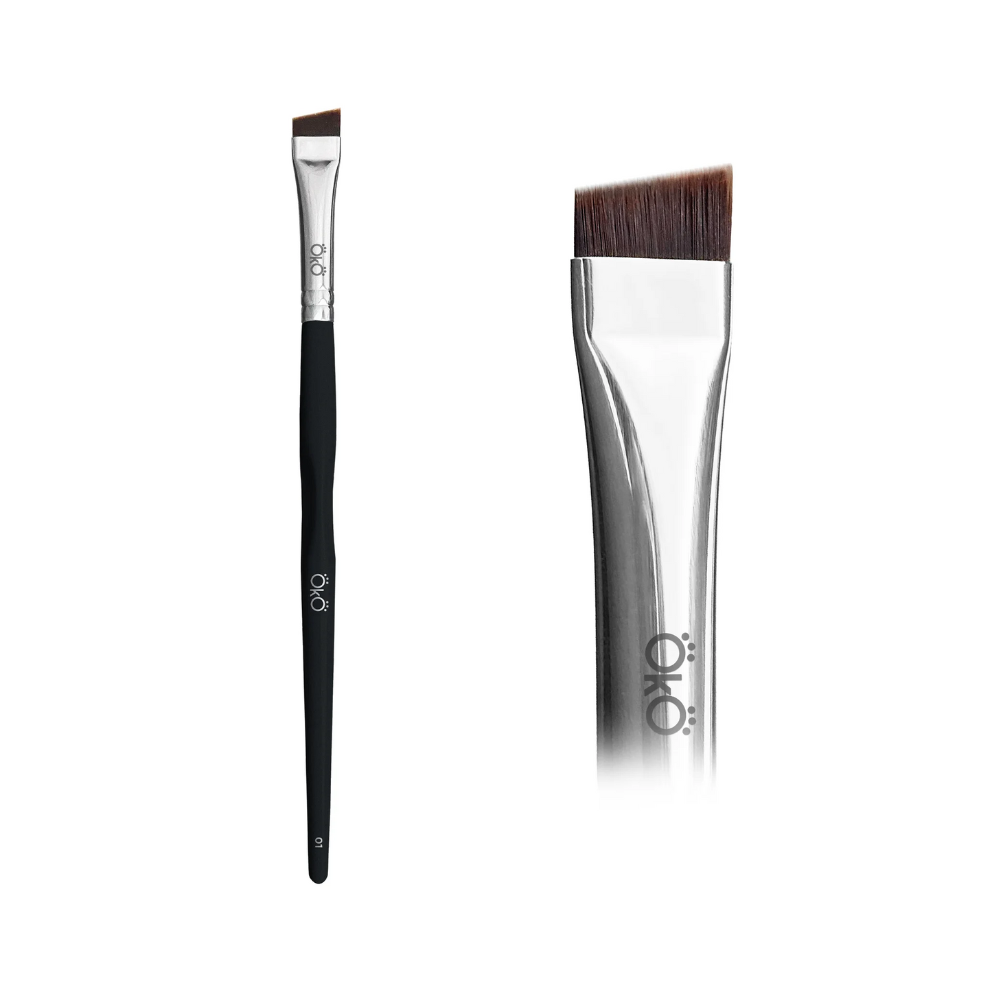 OkO - Large Angled Brush #1 BLACK EDITION