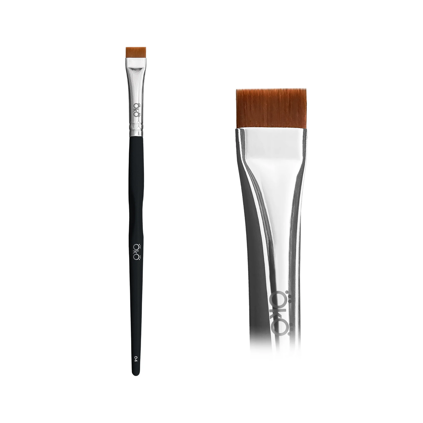 OkO - Flat Brush #4 BLACK EDITION