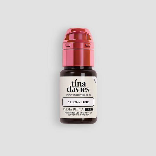 Perma Blend Luxe PMU Ink - Tina Davies Ebony Luxe 15 ml