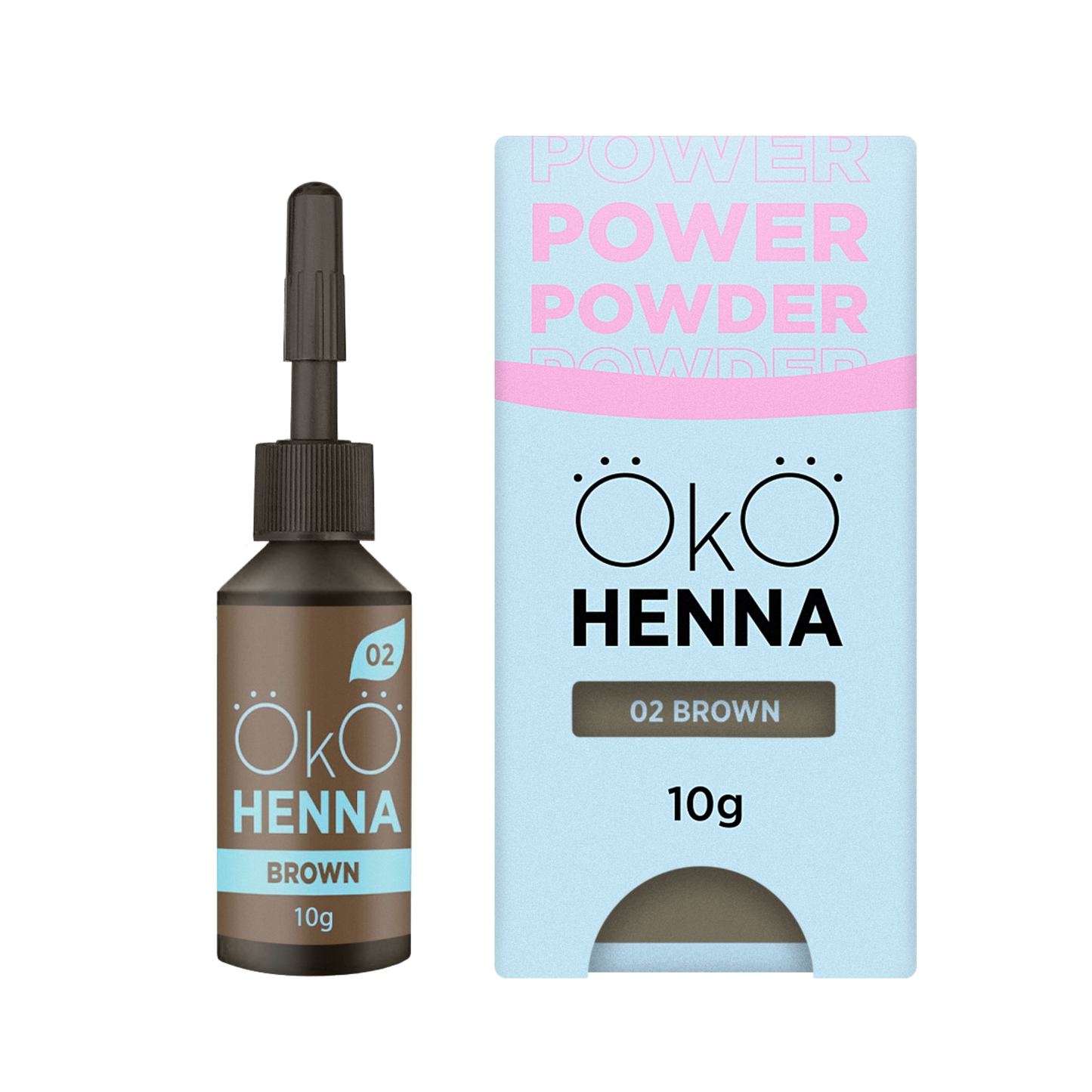 OkO Henna Brynsfarge - (10g)