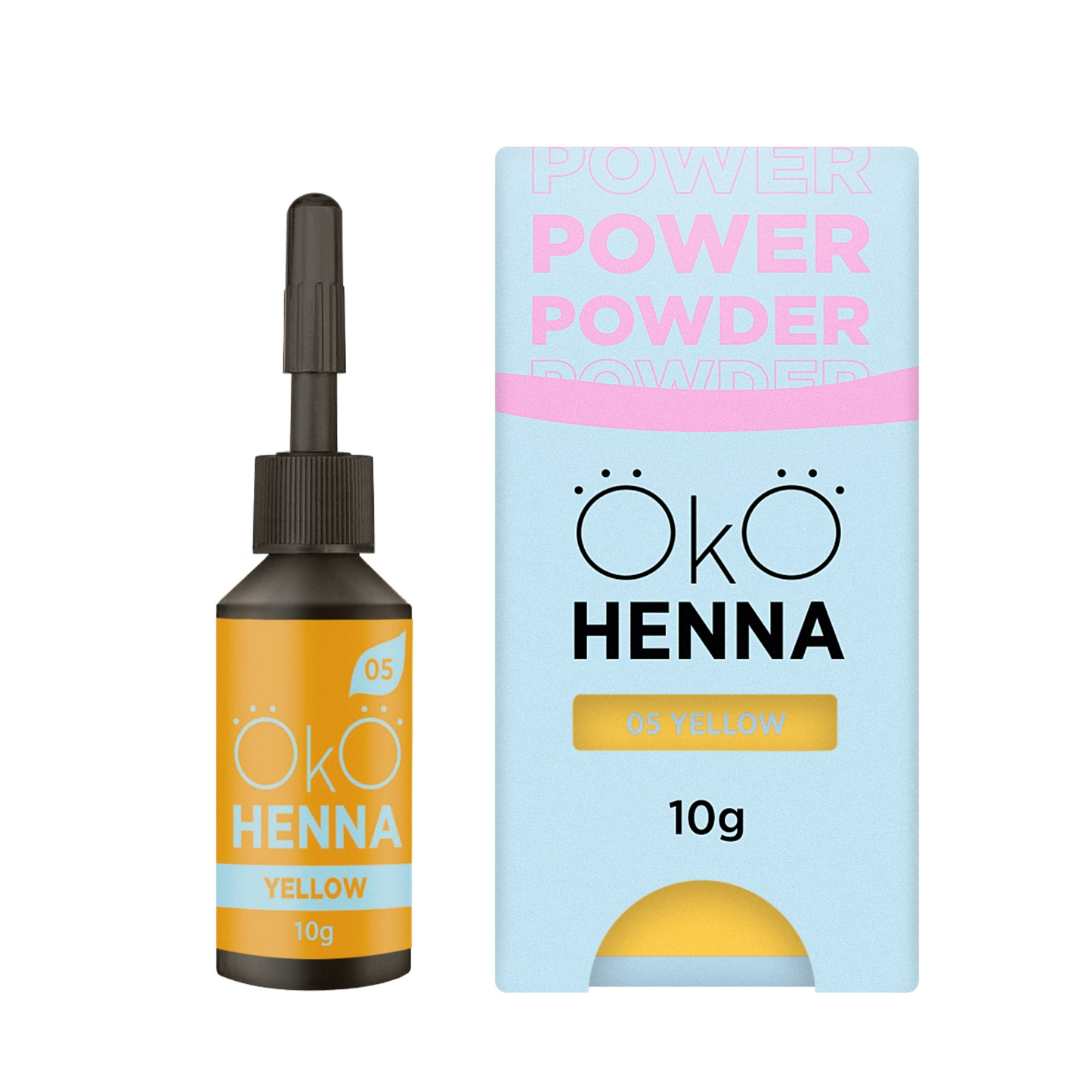 OkO Henna Brynsfarge - (10g)