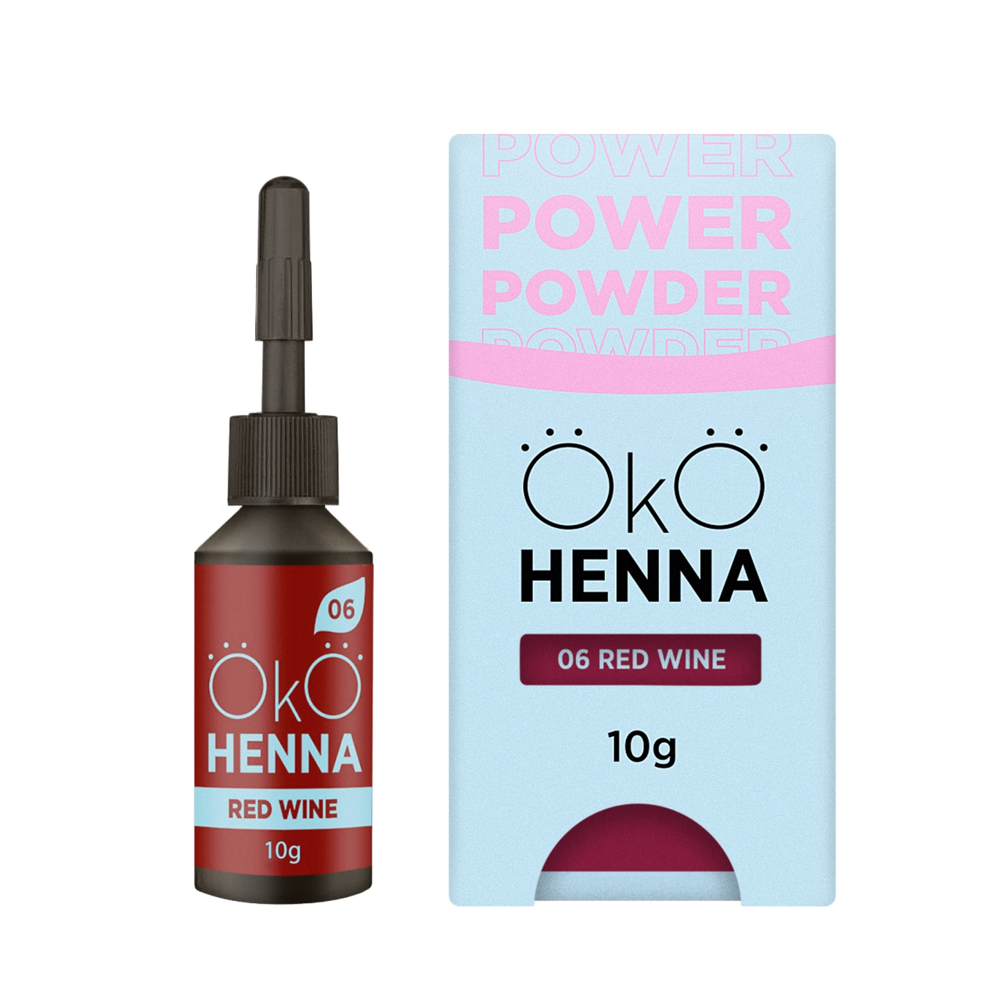 OkO Henna Brynsfarge - (10g)