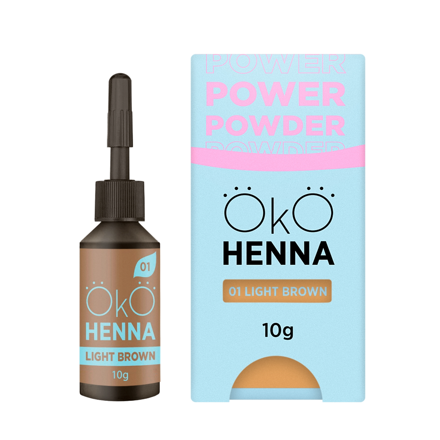 OkO Henna Brynsfarge - (10g)