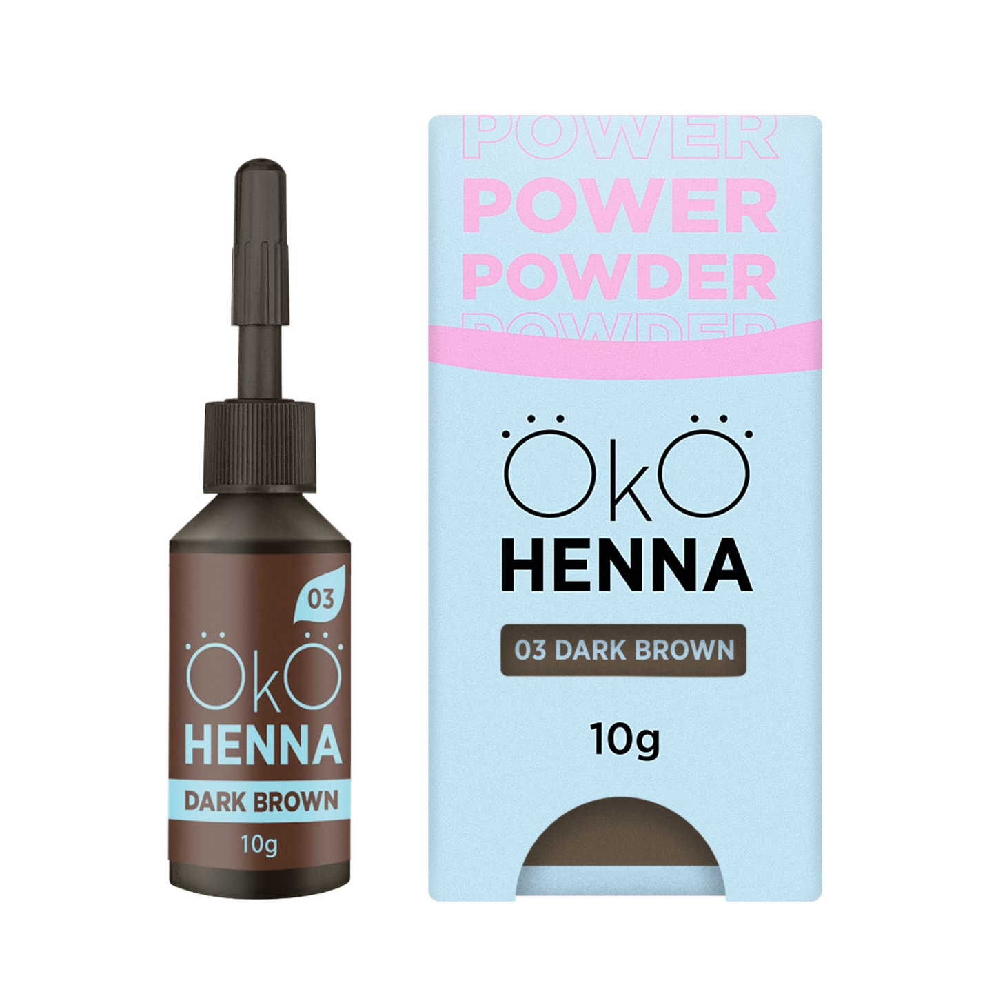 OkO Henna Brynsfarge - (10g)