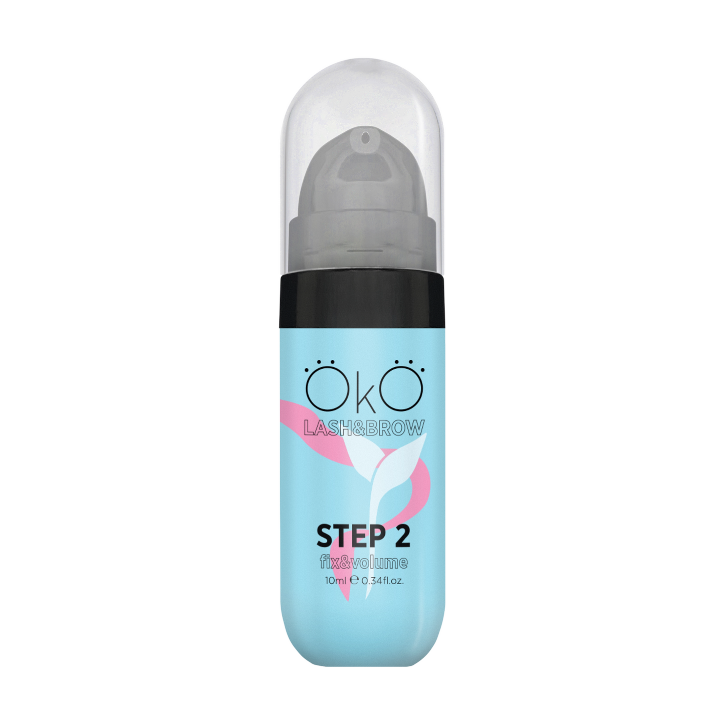 OkO STEP 2 FIX & VOLUME Eyelash and Eyebrow Laminating Agent (10 ml)