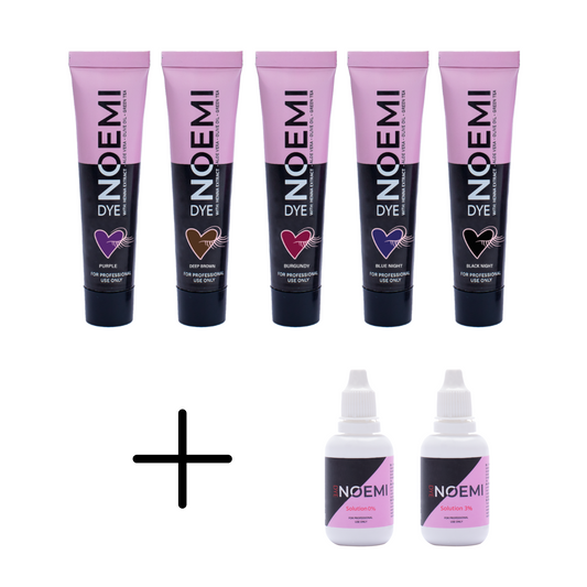 NOEMI - Lash Dye Kit (5 farger + 2 developers)