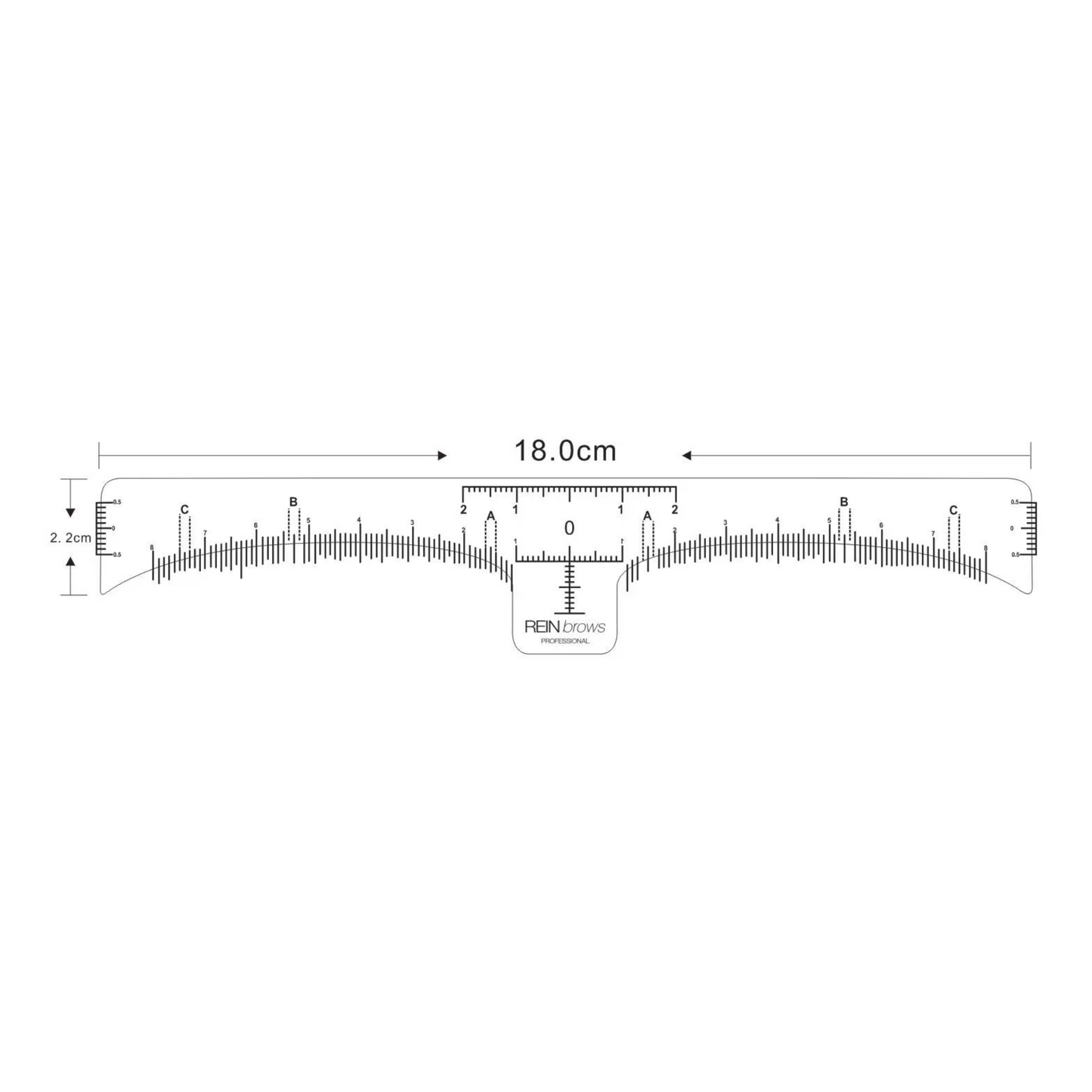 REIN brows Brow Mapping Stickers (20 stk)