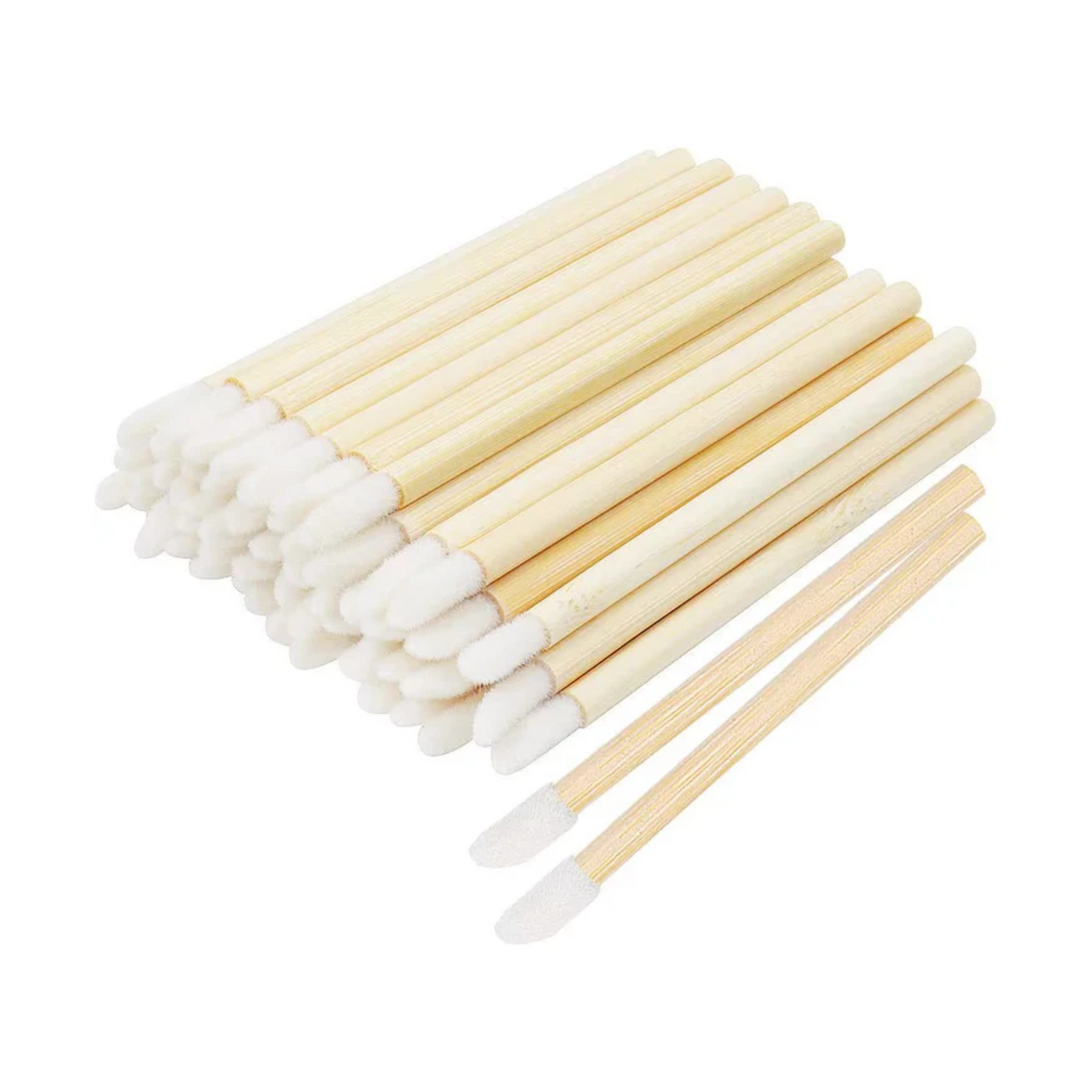 k • PRO - Bamboo Lip Wands (50 stk)