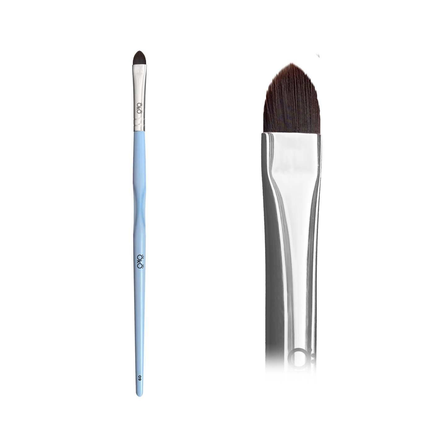 OkO - Tongue-Shaped Brush (#9)