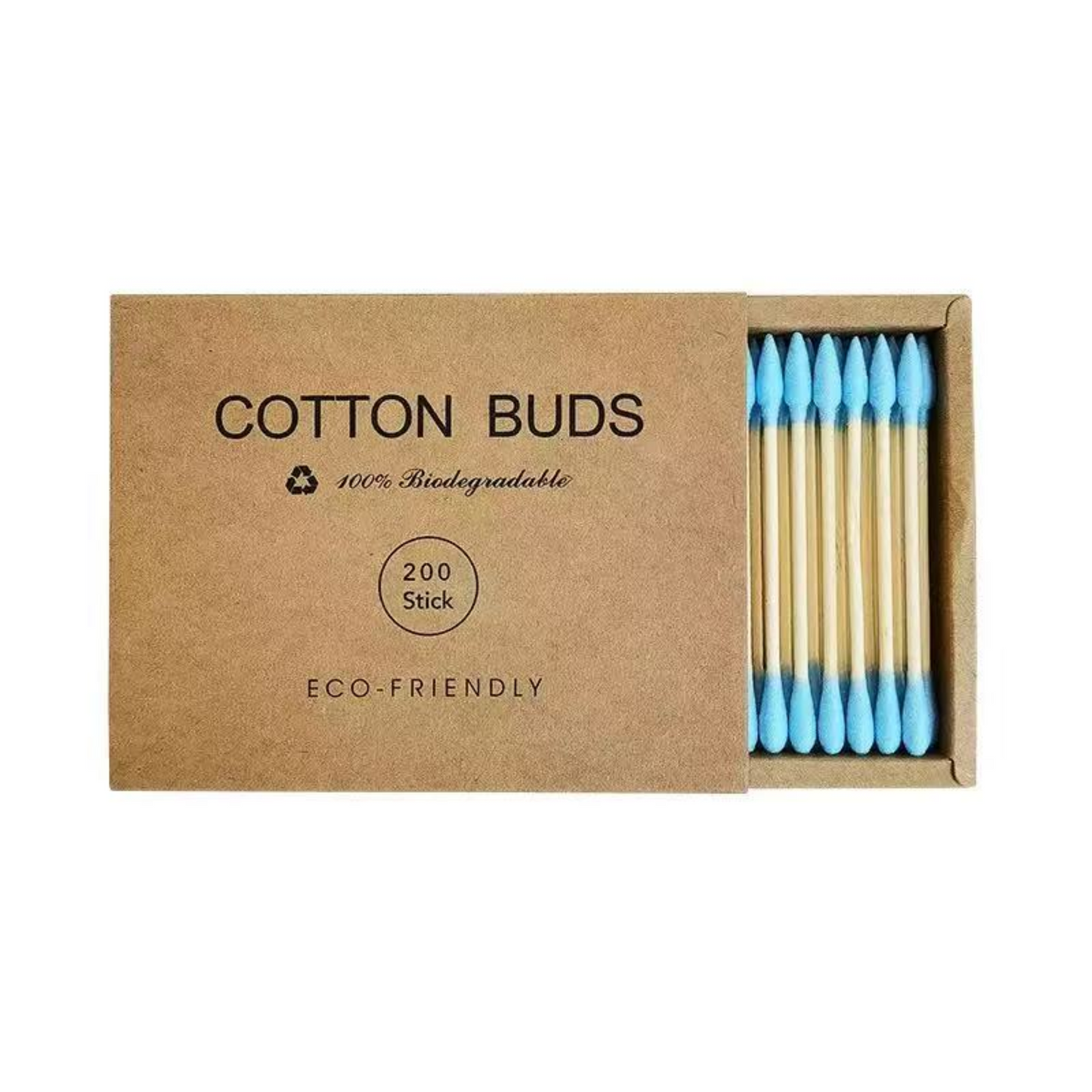 k • PRO - ECO Q-Tips (Spiss tupp - 200 stk)