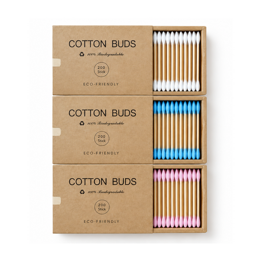 k • PRO - ECO Q-Tips (Spiss tupp - 200 stk)