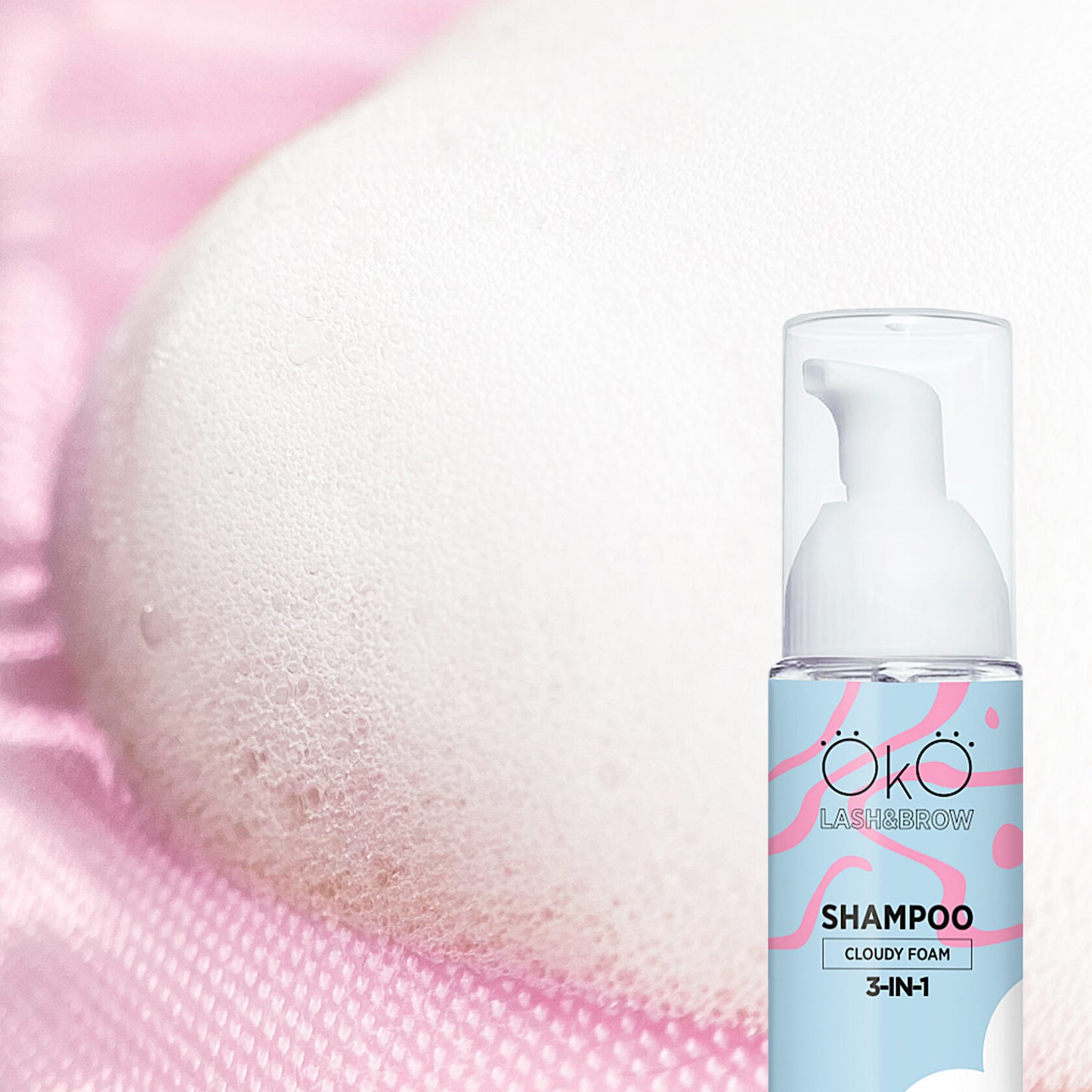 OkO - Shampoo Cloudy Foam 3 in 1 (80 ml)